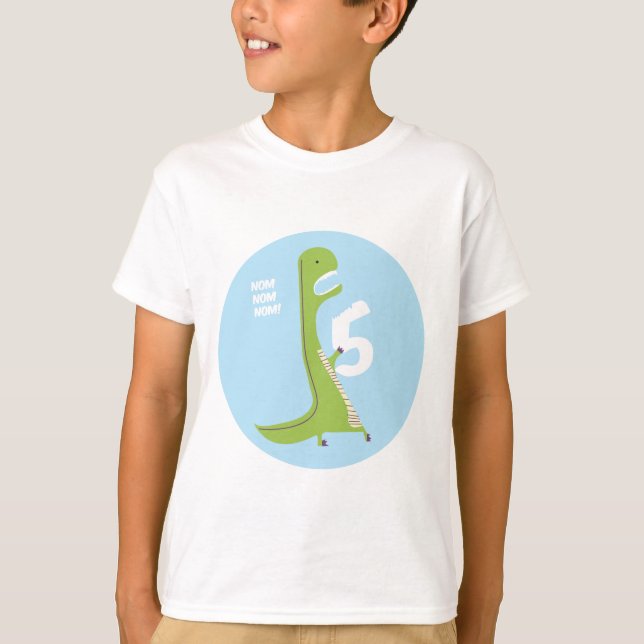 Födelsedag för skjorta | för T-Rex T-shirt (Framsida)