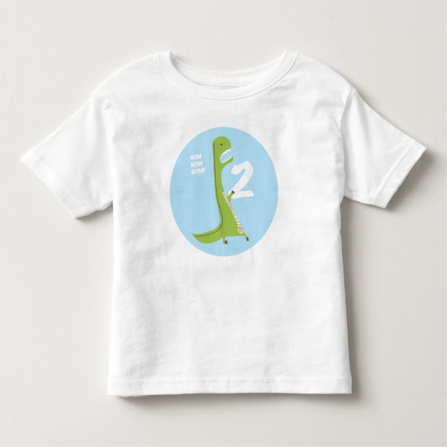 Födelsedag för skjorta | för T-Rex T-shirt (Framsida)