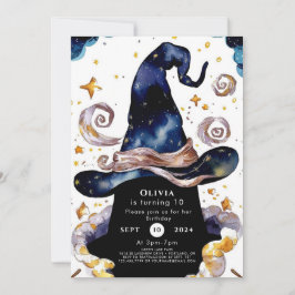 Födelsedag för Stollig-guiden för vattenfärg Inbjudningar