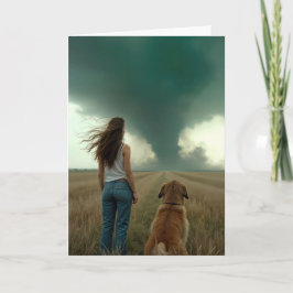 Födelsedag för Storm Chaser Kort