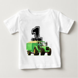 Födelsedag för traktor för tee shirt