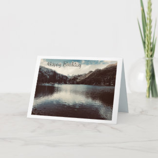 Födelsedag för utomhusens älskare kort