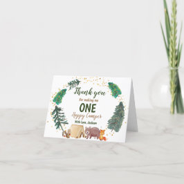 Födelsedag för vattenfärg Lycklig, tack för ditt k Kort