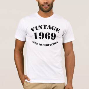 Födelsedag för vintage som 1969 åldras till tröja