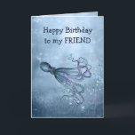 Födelsedag Friends Stick Octopus till din ansikte- Kort<br><div class="desc">Grattis på födelsedagen Friends Stick som Octopus till din ansikte-offert för att tala om för din vän att du uppskattar och kärlek dem,  men även ge dem ett skratt</div>