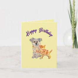 Födelsedag G-kort: broderligt, Sisterly Kärlek Kort