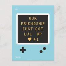 Födelsedag Gameboy Vänskapsnivå Upp Custom