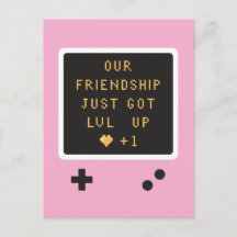 Födelsedag Gameboy Vänskapsnivå Upp 
