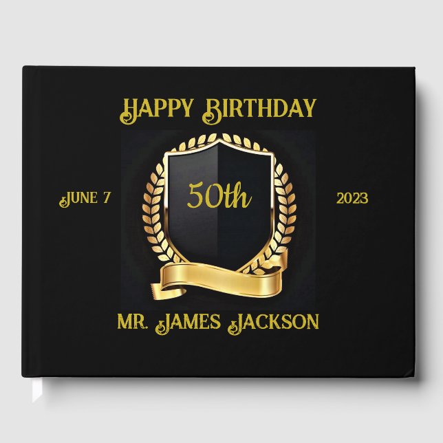 Födelsedag Gästböcker (Framsida)