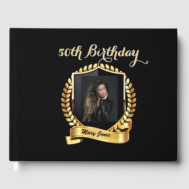 Födelsedag Gästböcker (Framsida)