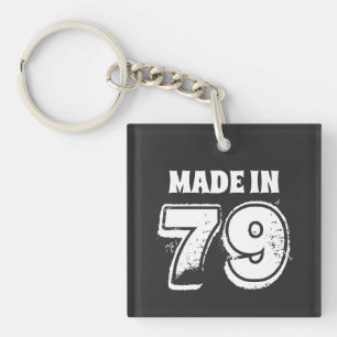 Födelsedag gjord i "79 Typography Black
