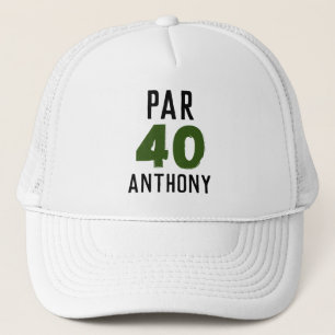 Födelsedag Golfer Funny 40:e lycklig Pappa Par Keps