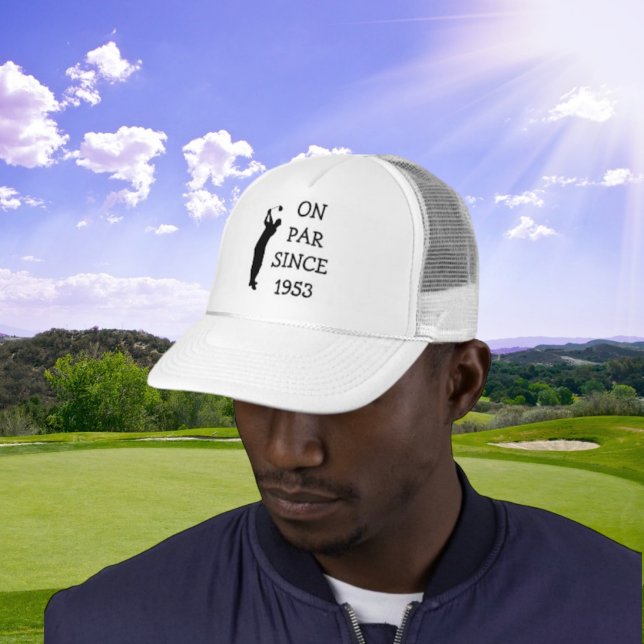 Födelsedag Golfer Funny 70:e lycklig Pappa Par Keps (Skapare uppladdad)
