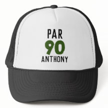 Födelsedag Golfer Funny 90:e lycklig Pappa Par