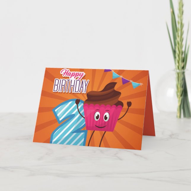 Födelsedag Helgkort (Framsida)