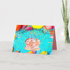 Födelsedag Helgkort