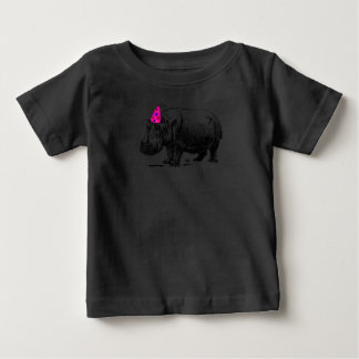 Födelsedag Hippo i Party Hat Tee