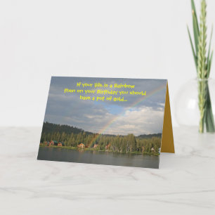 Födelsedag, humoristisk kort