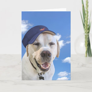 Födelsedag - Hund med Kort