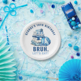 Födelsedag i BRUH Blue Bassäng Party