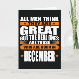 Födelsedag i december (lägg till texten) kort