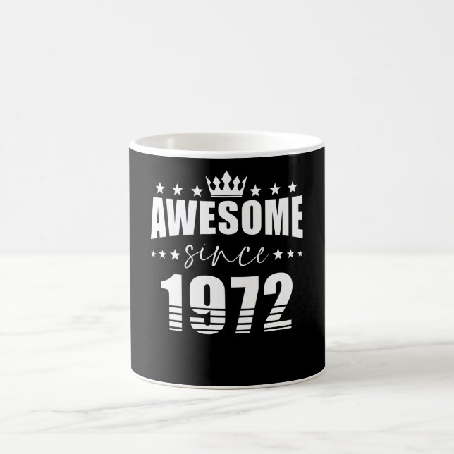 Födelsedag i Fantastisk sedan 1972 Kaffemugg (Center)
