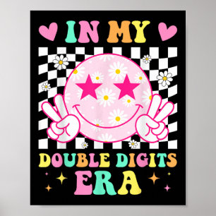 Födelsedag i min Dubbla ger ERA Lycklig Ansikte fö Poster