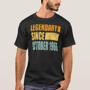 Födelsedag i oktober 1966 t shirt