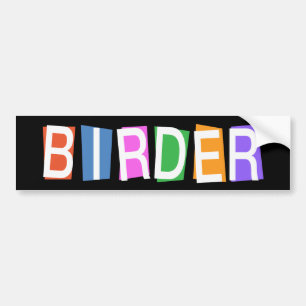 Födelsedag i Retro-stil Bildekal