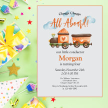 Födelsedag i Tåg, vackra Party