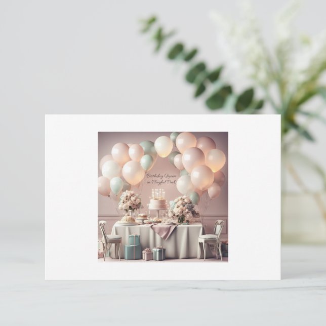 FÖDELSEDAG INBJUDNINGAR (Stående Fram)