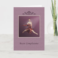 Födelsedag italienare, Buon Compleanno, Ballerina
