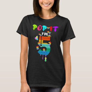 Födelsedag Jag är 5 år gammal 5:e födelsedagen Lek T Shirt
