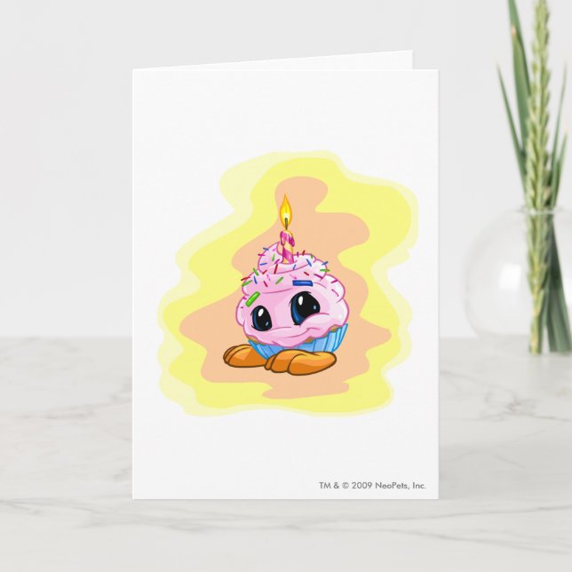Födelsedag JubJub Kort (Framsida)