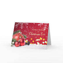 Födelsedag, jul Kväll - rödbrödder, grisen