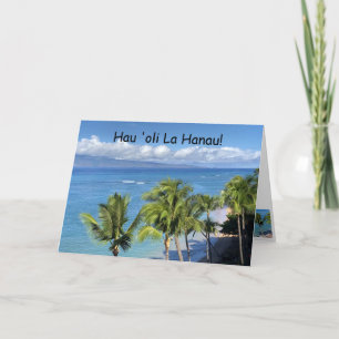 Födelsedag Kahana Beach Kort
