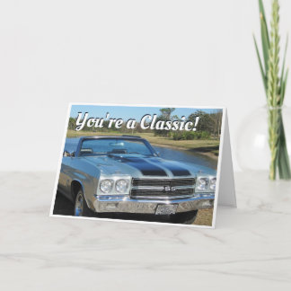 Födelsedag - klassiker kort