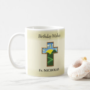 Födelsedag Kor Priest Personlig Kaffemugg