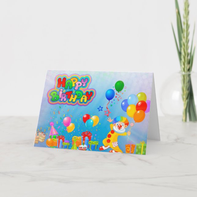 Födelsedag Kort (Framsida)