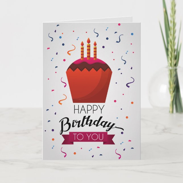 Födelsedag Kort (Framsida)