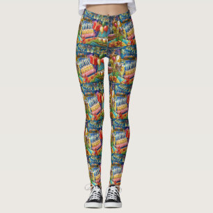 födelsedag leggings