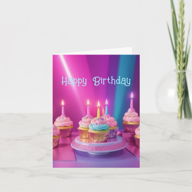 Födelsedag Liten, 10 x 14 cm Kort (Framsida)