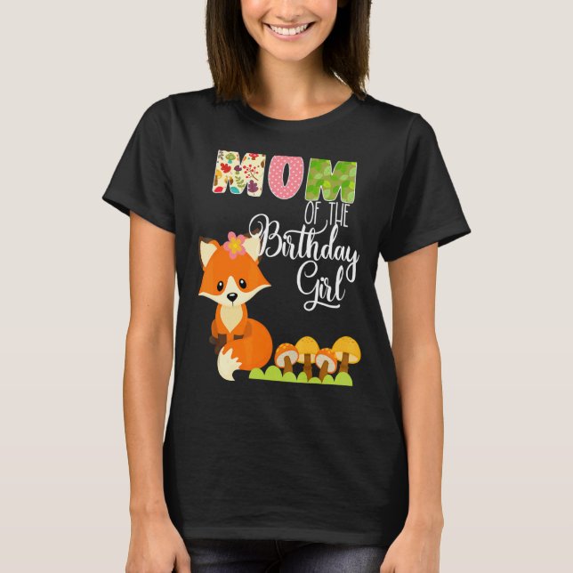 Födelsedag Mamma i födelsedag T Shirt (Framsida)