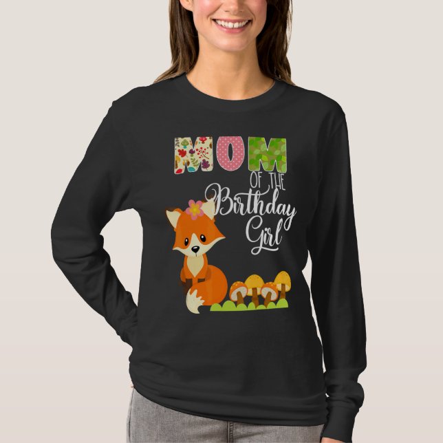 Födelsedag Mamma i födelsedag T Shirt (Framsida)