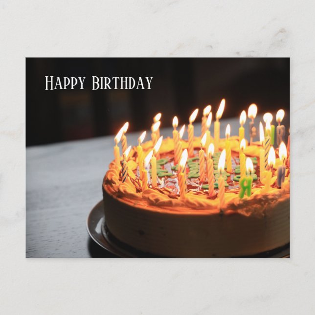 Födelsedag mamma vykort (Framsida)