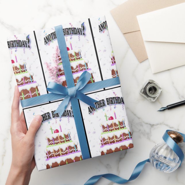 Födelsedag med konfetti presentpapper (Gifting)