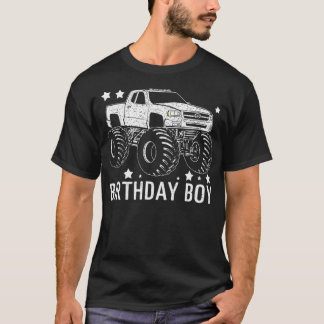 Födelsedag Monster Lastbil Fantastisk Nuvarande Vu T Shirt