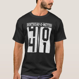 Födelsedag O Meter 41 Lycklig 41:a födelsedagen T Shirt