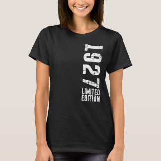 Födelsedag och vintage 1927 t shirt
