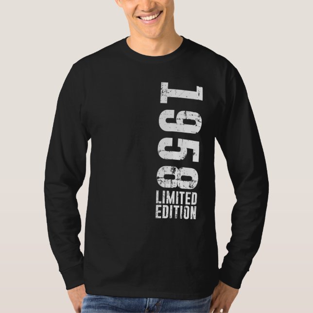 Födelsedag och vintage 1958 t shirt (Framsida)
